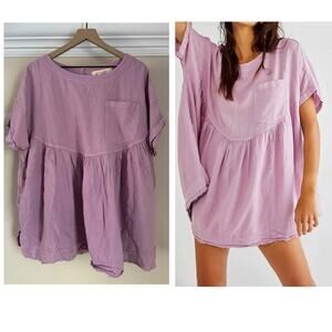 Free People Moon City Top | Candied Lilac | XS | NWT